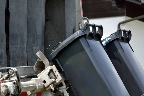 Modern waste management technology for construction debris